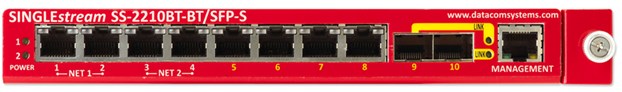 SS-2210BT-BT/SFP-S Aggregation Tap